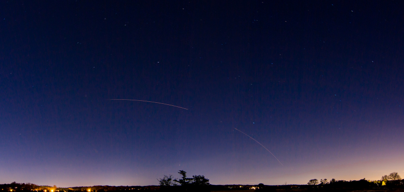 Illustration for article titled 10 Glorious Shots of Last Night's Rocket Launch, Taken By You